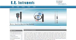 Desktop Screenshot of krinstruments.com